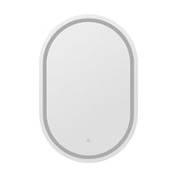 Embellir LED Wall Mirror With Light 50X75CM Bathroom Decor Oval Mirrors Vanity Home & Garden Kings Warehouse 