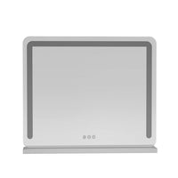 Embellir Makeup Mirror 60x50cm Hollywood Vanity with LED Light Tabletop White Home & Garden Kings Warehouse 