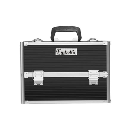 Embellir Portable Cosmetic Beauty Makeup Case- Black Mother’s Day: Health & Beauty Kings Warehouse 