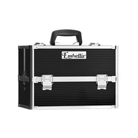 Embellir Portable Cosmetic Beauty Makeup Case- Black Mother’s Day: Health & Beauty Kings Warehouse 