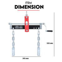 Engine Leveler Balancer 907kg Load Shop Crane Hoist Chain Lift Loading Leveller Auto Accessories Kings Warehouse 