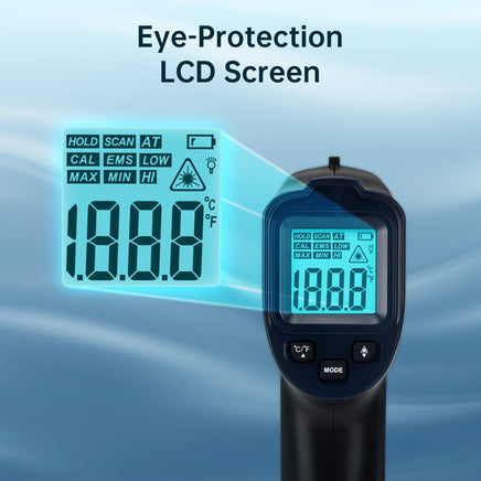 ERICKHILL Infrared Thermometer Gun for Cooking, Adjustable Emissivity Home & Garden Kings Warehouse 