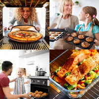 EuroChef 60cm Stainless Built-in 70L Grill 8 Function Fan Forced Electric Wall Oven Appliances Kings Warehouse 