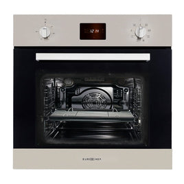 EuroChef 80L Oven Fan Forced Wall Built in Electric Stainless Steel Appliances Kings Warehouse 