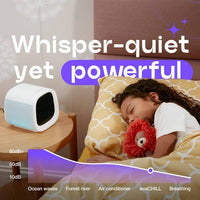 Evapolar evaCHILL - Personal Portable Air Cooler and Humidifier, with USB Connectivity and LED Light, White End of Year Clearance Sale Kings Warehouse 