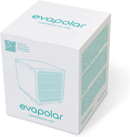 Evapolar Replacement Cartridge for evaLIGHT Plus Personal Evaporative Cooler and Humidifier/Portable Air Conditioner EV-1500, Black Kings Warehouse 