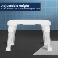 Evekare Deluxe Height-adjustable Bathroom Step Kings Warehouse 