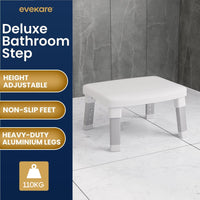 Evekare Deluxe Height-adjustable Bathroom Step Kings Warehouse 