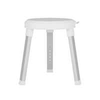 Evekare Deluxe Height-adjustable Rotating Bathroom Stool