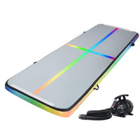 Everfit 3M Air Track Gymnastics Tumbling Exercise Mat Inflatable Mats + Pump Sports & Fitness Kings Warehouse 