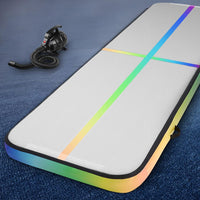 Everfit 3M Air Track Gymnastics Tumbling Exercise Mat Inflatable Mats + Pump Sports & Fitness Kings Warehouse 