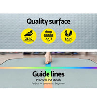 Everfit 4X1M Air Track Inflatable Tumbling Mat Gymnastics Yoga Mat Sports & Fitness Kings Warehouse 