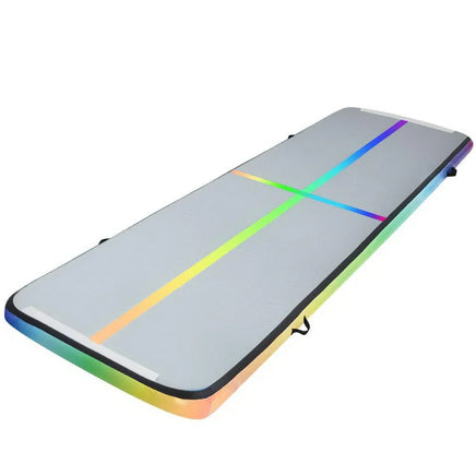 Everfit 4X1M Air Track Inflatable Tumbling Mat Gymnastics Yoga Mat Sports & Fitness Kings Warehouse 