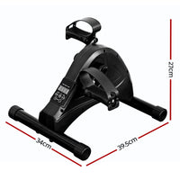 Everfit Pedal Exerciser Mini Exercise Bike Cross Trainer Under Desk Bike Sports & Fitness Kings Warehouse 