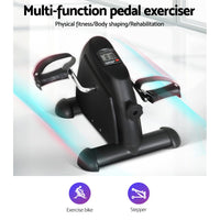 Everfit Pedal Exerciser Mini Exercise Bike Cross Trainer Under Desk Bike Sports & Fitness Kings Warehouse 