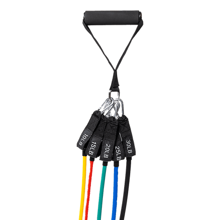 Exercise Pilates Bar Kit Resistance Bands Yoga Fitness Stretch Workout Gym Sports & Fitness Kings Warehouse 