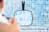 Extra Large Black Handheld Mirror with Handle (31,5 x 23 cm) Kings Warehouse 
