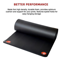 Eyelet Hanging Exercise Mat Sports & Fitness Kings Warehouse 