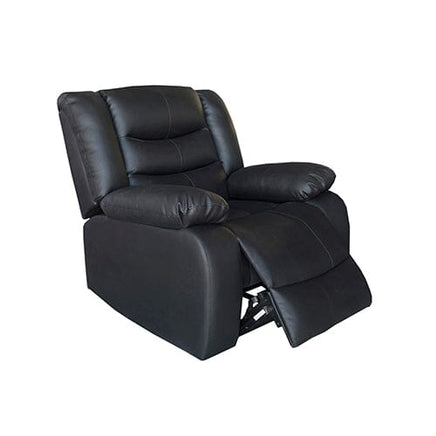 Fantasy Recliner Pu Leather 1R Black Furniture Kings Warehouse 