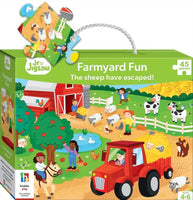 Farmyard Fun 45 Piece Puzzle Kings Warehouse 