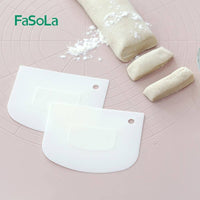 Fasola Simple Dough Scraper White 12*9.5cm Kings Warehouse 