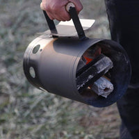 Fast Fire Starter Bucket BBQ Charcoal Chimney Starter Stainless Steel Easy Start Fire Kings Warehouse 
