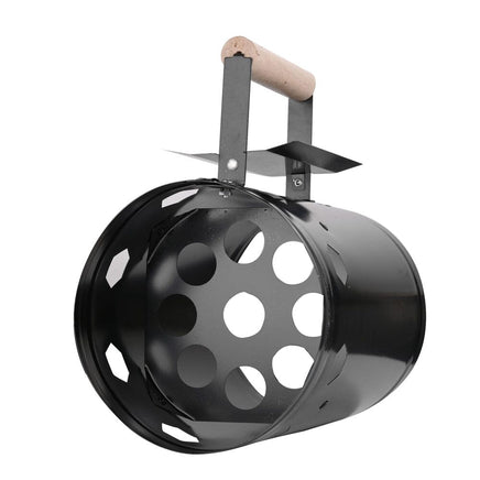 Fast Fire Starter Bucket BBQ Charcoal Chimney Starter Stainless Steel Easy Start Fire Kings Warehouse 