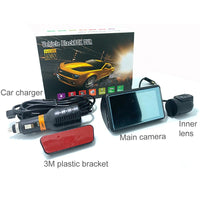 FHD Car DVR Camera DashCam Dash Cam Dual Record Hidden Recorder 1080P Parking Monitor Kings Warehouse 