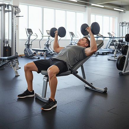 FID Flat Incline Decline Adjustable Bench Press Sports & Fitness Kings Warehouse 