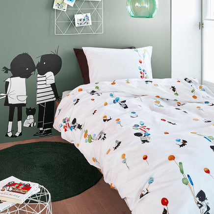 Fiep Westendorp Feest Pastel Cotton Quilt Cover Set Single Home & Garden Kings Warehouse 