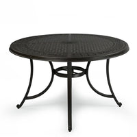 Fiji Metal Outdoor Dining table Furniture Kings Warehouse 