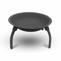 Fire Pit BBQ Charcoal Smoker Portable Outdoor Camping Pits Patio Fireplace 22" Home & Garden Kings Warehouse 