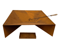 Firepit with Ash Tray with 0.11 Mild Steel" Home & Garden Kings Warehouse 