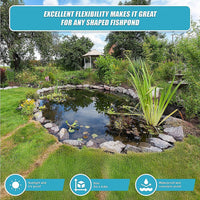 Fish Pond Liner 3 x 4.6m x 0.5mm Garden Pool Membrane Reinforced Home & Garden Kings Warehouse 