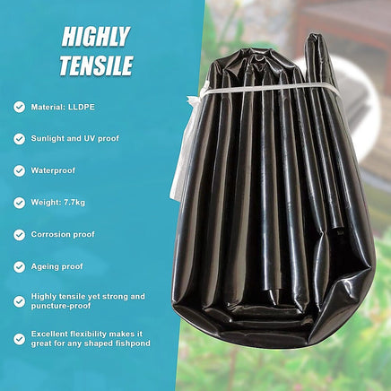 Fish Pond Liner 3 x 4.6m x 0.5mm Garden Pool Membrane Reinforced Home & Garden Kings Warehouse 