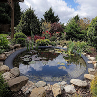 Fish Pond Liner 3 x 4.6m x 0.5mm Garden Pool Membrane Reinforced Home & Garden Kings Warehouse 