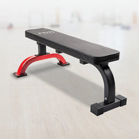 Fitness Flat Bench Weight Press Gym Home Strength Training Exercise Sports & Fitness Kings Warehouse 