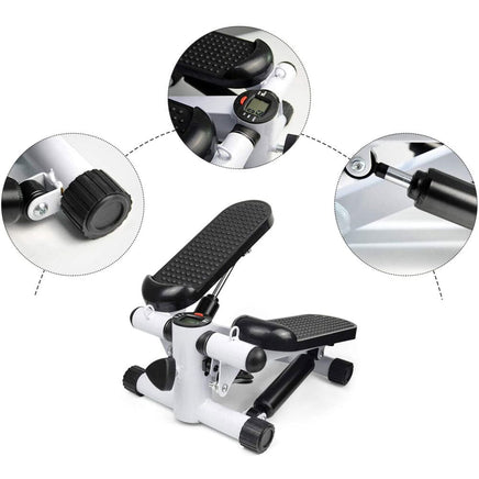 Fitness Stair Stepper Twist Household Hydraulic Stepper Resistance Bands Home Gym Kings Warehouse 