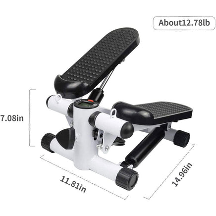 Fitness Stair Stepper Twist Household Hydraulic Stepper Resistance Bands Home Gym Kings Warehouse 