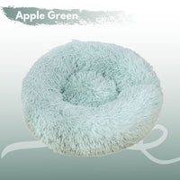 Floofi Ped Bed Round Plush (80cm Apple Green) Kings Warehouse 