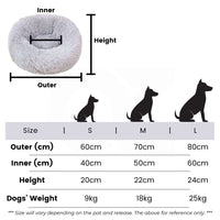 Floofi Pet Bed 80cm (Grey) Kings Warehouse 