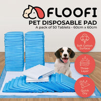 Floofi Pet Disposable Pad 50pcs pack Pet Care Kings Warehouse 