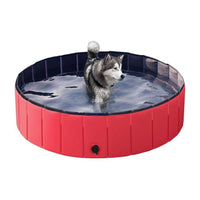 Floofi Pet Pool 120cm*30cm XL Red FI-SB-105-SG Kings Warehouse 