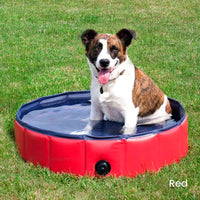 Floofi Pet Pool 120cm*30cm XL Red FI-SB-105-SG Kings Warehouse 