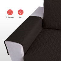 FLOOFI Pet Sofa Cover 1 Seat (Black) FI-PSC-103-SMT Kings Warehouse 