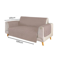 FLOOFI Pet Sofa Cover 3 Seat (Khaki) FI-PSC-108-SMT Kings Warehouse 