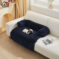 Floofi Pet Sofa Cover Soft with Bolster M Size (Dark Blue) FI-PSC-121-SMT Kings Warehouse 