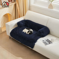 Floofi Pet Sofa Cover Soft with Bolster S Size (Dark Blue) FI-PSC-120-SMT Kings Warehouse 