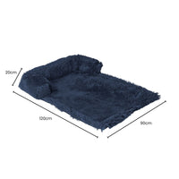 Floofi Pet Sofa Cover Soft with Bolster XL Size (Dark Blue) FI-PSC-123-SMT Kings Warehouse 