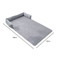 FLOOFI Pet Sofa Cover with Bolster L Size (Light Grey) FI-PSC-115-SMT Kings Warehouse 